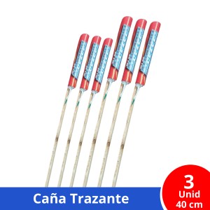CAÑA TRAZANTE SILBADORA 40cm x 3u